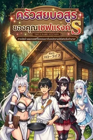 ปกนิยาย ครัวสยบอสูร ของคุณเชฟแรงค์ S