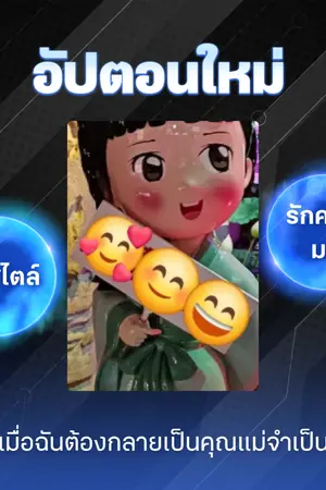 ปกนิยาย เมื่อฉันต้องกลายเป็นคุณแม่จำเป็น