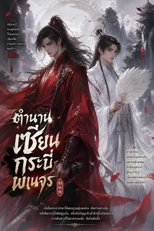 ปกนิยาย ตำนานเซียนกระบี่พเนจร