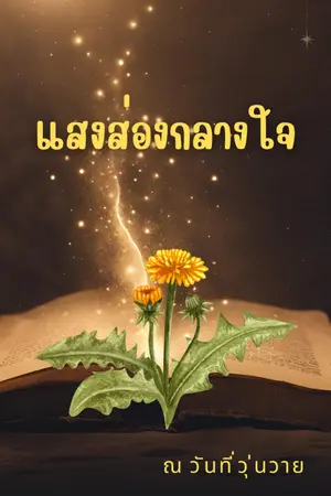 ปกนิยาย แสงส่องกลางใจ