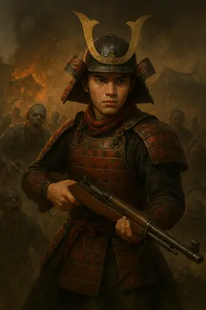 ปกนิยาย ผ่าพิภพผีดิบคลั่งโชกุน