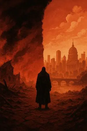 ปกนิยาย เมื่อโลกพังทลาย… หัวใจยังยืนหยัด