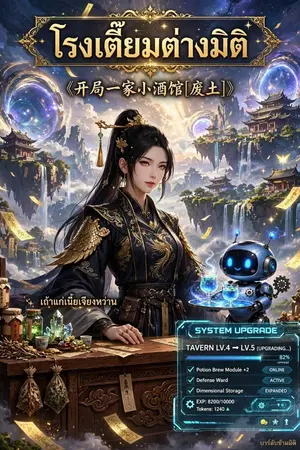 ปกนิยาย โรงเตี๊ยมต่างมิติ