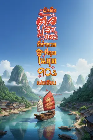 ปกนิยาย ฉันคือตัวประกอบที่ร่ำรวยที่สุดในยุค 90s