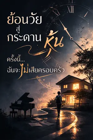 ปกนิยาย กราฟชีวิตที่ย้อนเวลา