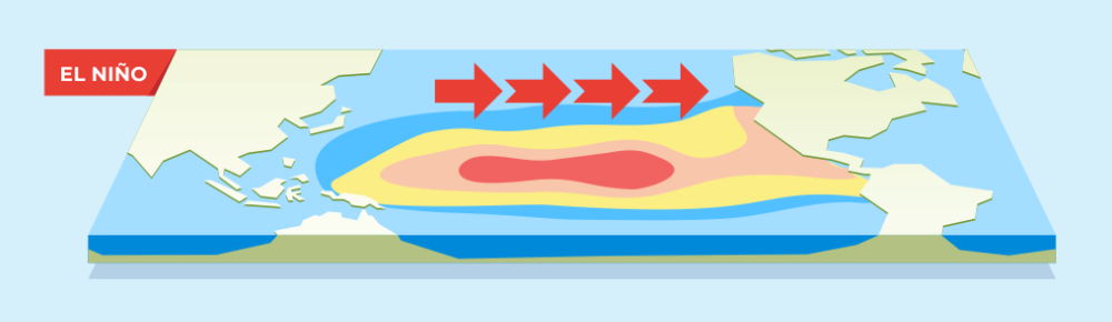 ปรากฏการณ์เอลนีโญ (El Niño)  