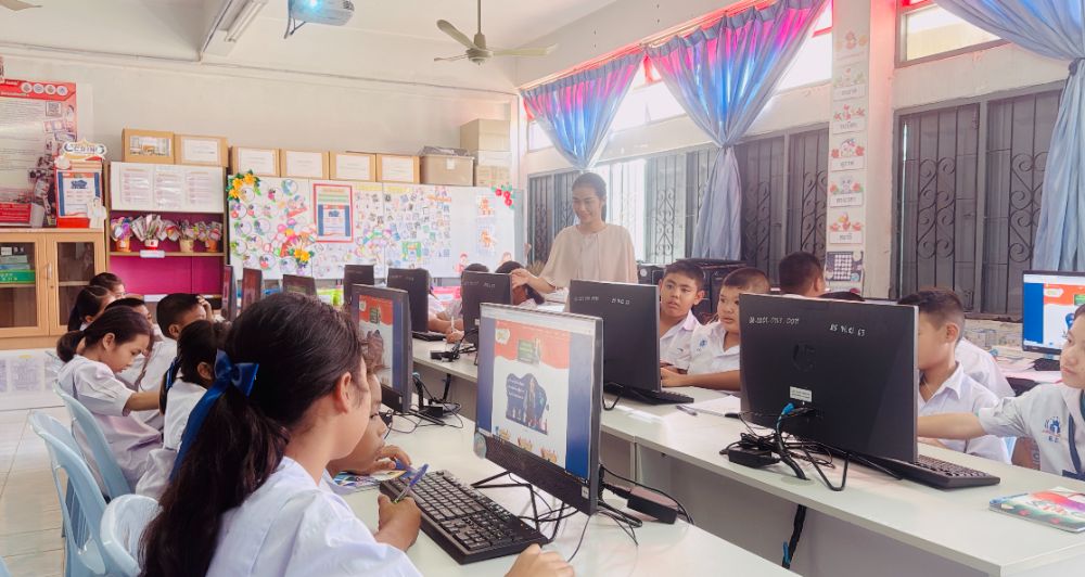 ภาพบรรยากาศการเรียนการสอนวิชาเทคโนโลยี