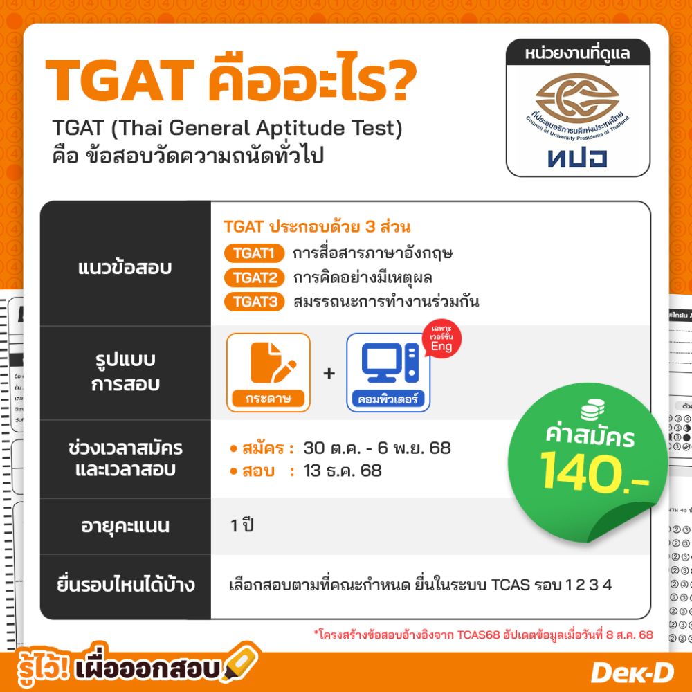 TGAT คืออะไร?