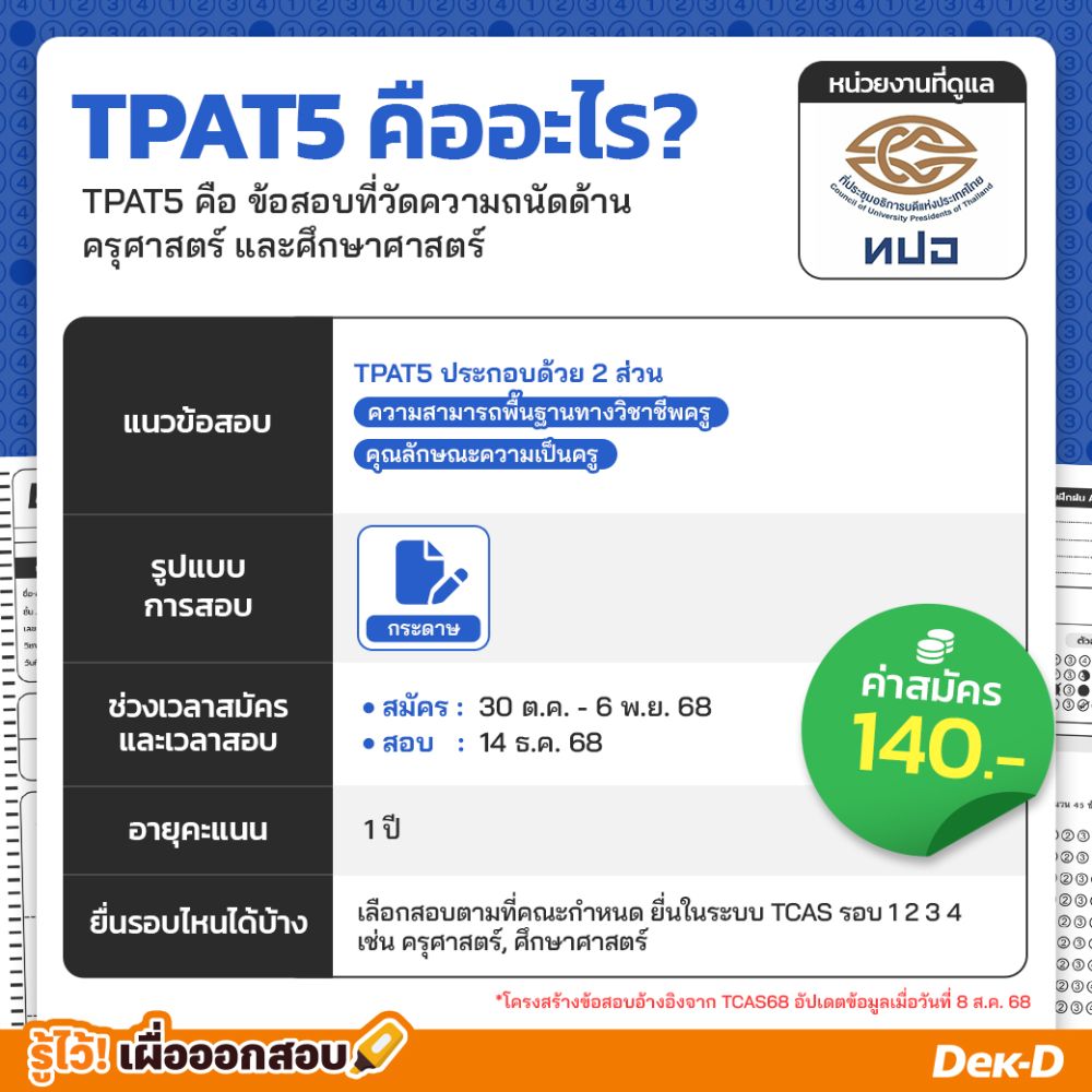 TPAT5 คืออะไร?