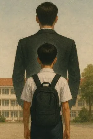 ปกนิยาย มาเฟียเกิดใหม่ เป็นเด็กมัธยมขี้เเพ้