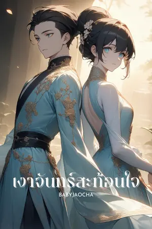 ปกนิยาย เงาจันทร์สะท้อนใจ