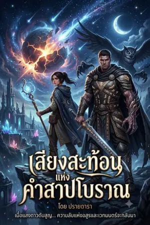 ปกนิยาย เสียงสะท้อนแห่งคำสาปโบราณ