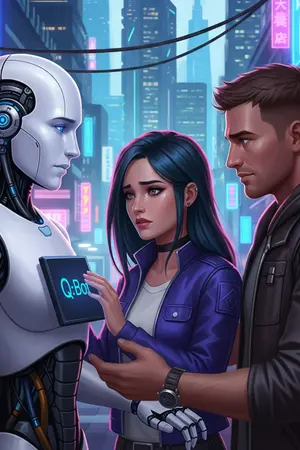 ปกนิยาย Algorithm รัก ป่วนใจนาย AI