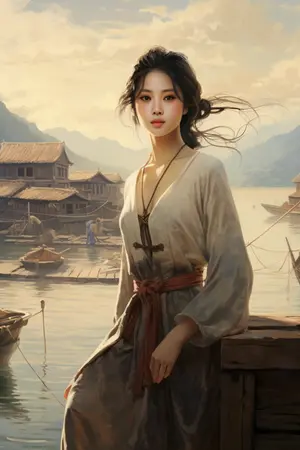 ปกนิยาย กัปตันทะลุมิติมาเป็นสาวชาวเลในยุคราชวงศ์หมิง!(สลับเพศ, ย้อนเวลา)