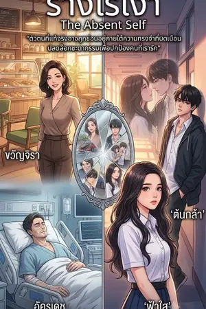ปกนิยาย ร่างไร้เงา (The Absent Self)