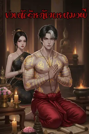 ปกนิยาย ปอบตัวร้ายกับนายหมอผี