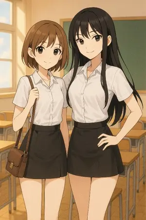 ปกนิยาย Two Girl Next Door (3P)