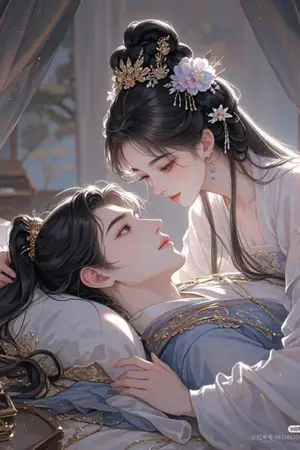 ปกนิยาย "อันเยว่เสี่ยง" สุราสื่อรัก