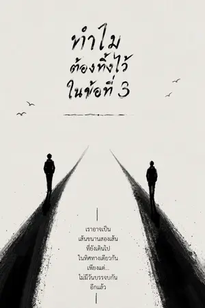 ปกนิยาย ทำไมต้องทิ้งไว้ในข้อที่3