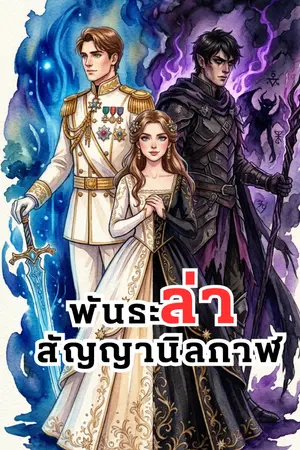 ปกนิยาย พันธะล่า สัญญานิลกาฬ