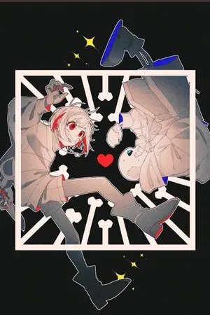 ปกนิยาย Sans x Chara: Into the Endless