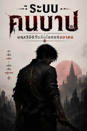 ปกนิยาย ระบบคนบาป:มหาวิบัติวันสิ้นโลกแห่งอาคม