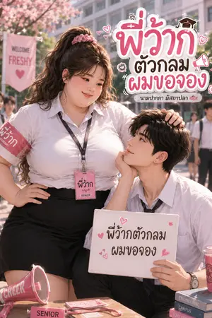 ปกนิยาย พี่ว้ากตัวกลม ผมขอจอง