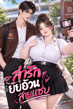 ปกนิยาย ล่ารัก ยัยอ้วนสายแซ่บ