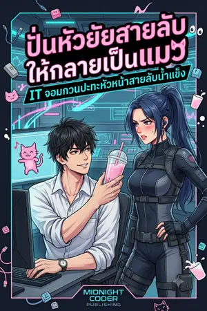 ปกนิยาย ปั่นหัวยัยสายลับให้กลายเป็นแมว