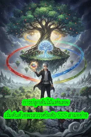ปกนิยาย การปลูกต้นไม้แห่งเทพ: เริ่มต้นด้วยพรสวรรค์ระดับ SSS สามอย่าง