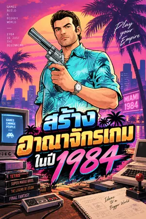 ปกนิยาย สร้างอาณาจักรเกมในปี 1984