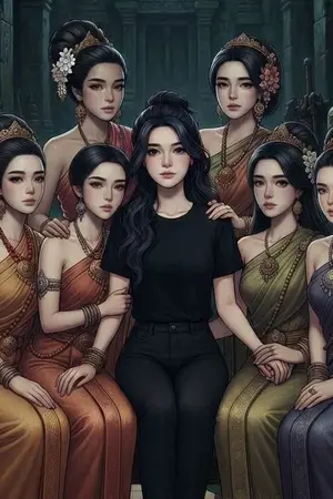 ปกนิยาย เกิดใหม่อีกชาติกับภรรยาทั้งหก GL