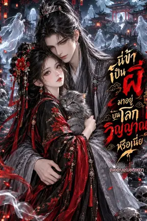 ปกนิยาย นี่ข้าเป็นผีมาอยู่บนโลกวิญญานหรือเนี่ย