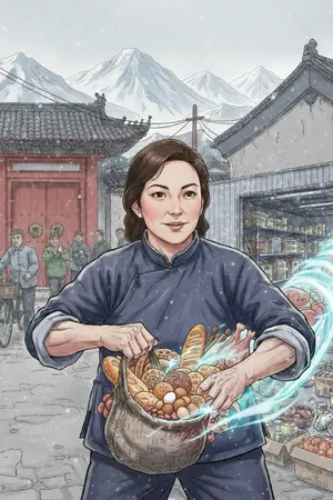 ปกนิยาย ยายแก่ย้อนกลับไปยุค 70 พร้อมมิติพิฆาต กวาดเสบียงเกลี้ยง