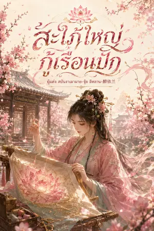 ปกนิยาย สะใภ้ใหญ่กู้เรือนปัก