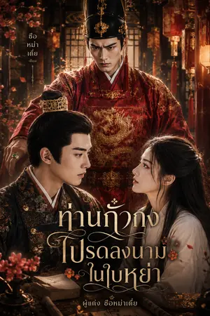 ปกนิยาย ท่านกั๋วกง โปรดลงนามในใบหย่า!