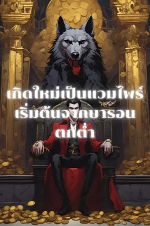 ปกนิยาย เกิดใหม่เป็นแวมไพร์เริ่มต้นจากบารอนตกต่ำ