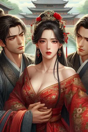 ปกนิยาย บุปผางามสยบสองพยัคฆ์ร้าย