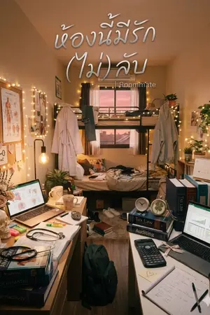 ปกนิยาย ห้องนี้มีรัก (ไม่) ลับ Roommate