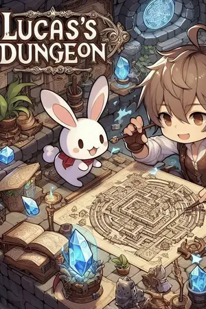 ปกนิยาย การผจญภัยของลูคัส Luca’s Dungeon Adverture