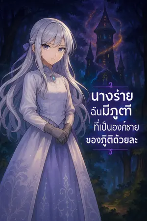 ปกนิยาย นางร้าย ฉันมีภูติที่เป็นองค์ชายของภูติด้วยล่ะ
