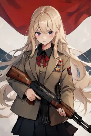 ปกนิยาย ฉันอยู่ในสาธารณรัฐประชาธิปไตยญี่ปุ่น | 私は日本民主共和国に住んでいます。