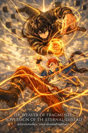 ปกนิยาย ผู้ถักทอเศษเสี้ยว: จอมราชันแห่งด้ายนิรันดร์
