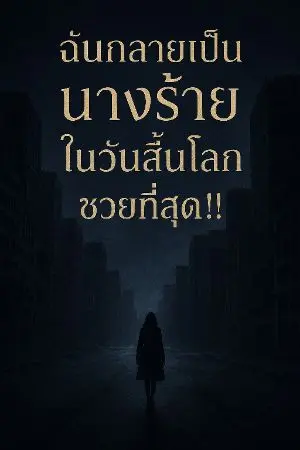 ปกนิยาย ฉันคือนางร้ายในนิยายวันสิ้นโลก