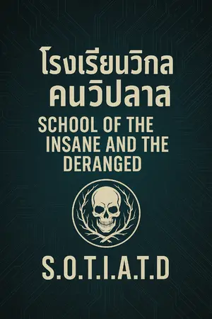 ปกนิยาย โรงเรียนวิกล คนวิปลาส (S.O.T.I.A.T.D)