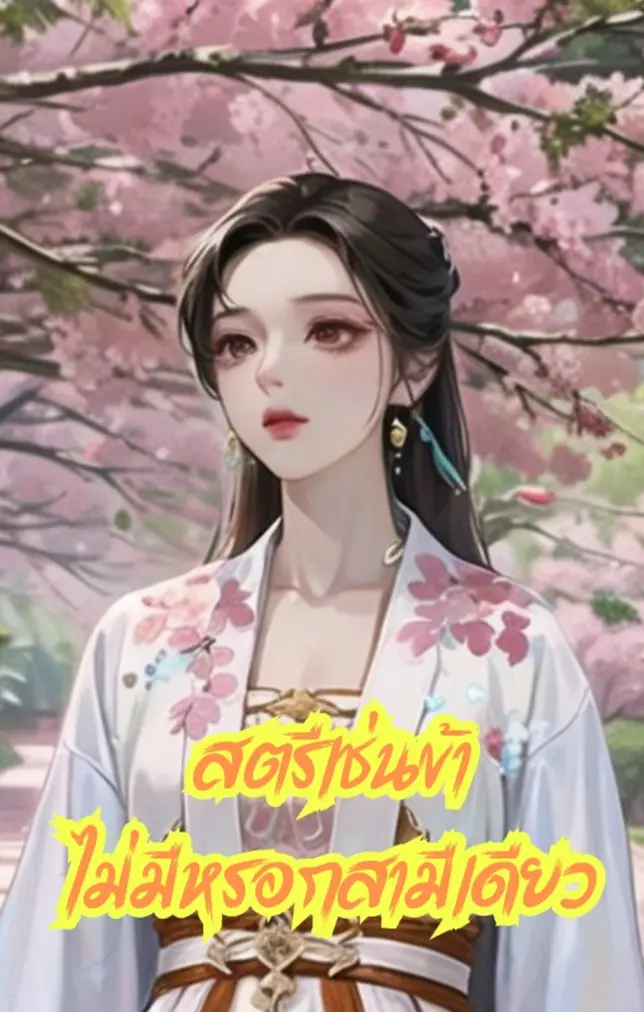 ปกนิยาย สตรีเช่นข้าไม่มีหรอกสามีเดียว