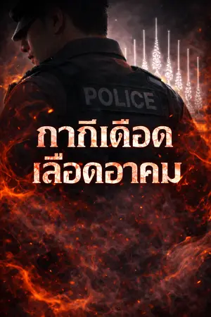 ปกนิยาย กากีเดือด เลือดอาคม