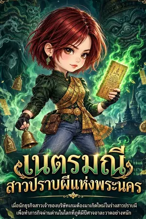ปกนิยาย เนตรมณี สาวปราบผีแห่งพระนคร