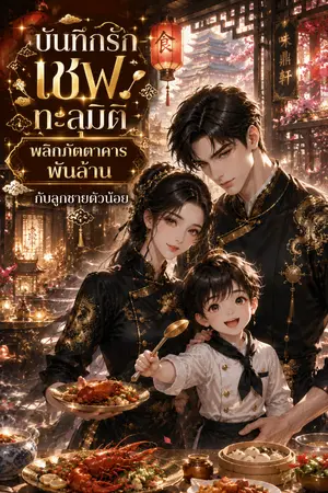 ปกนิยาย บันทึกรักเชฟทะลุมิติ: พลิกภัตตาคารพันล้านกับลูกชายตัวน้อย
