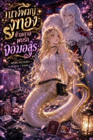 ปกนิยาย fanficนางพญางูทองข้ามกาลพบรักจอมอสูร